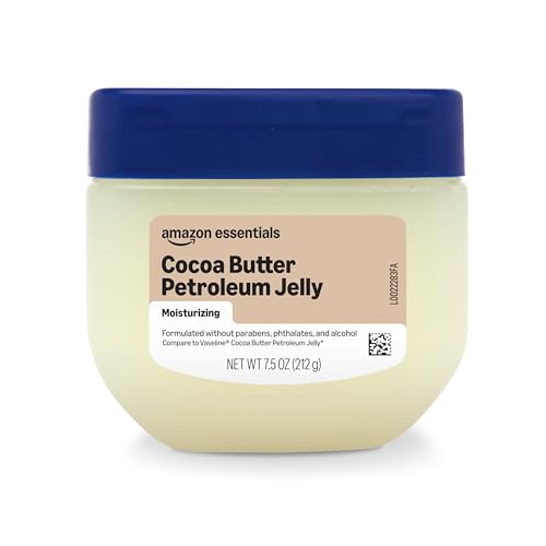 Amazon Essentials Cocoa Butter Petroleum Jelly Moisturizing 7.5 Ounce 1-Count
