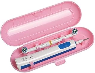 Electric Toothbrush Travel Case for Oral B & Philips Sonicare, Pink
