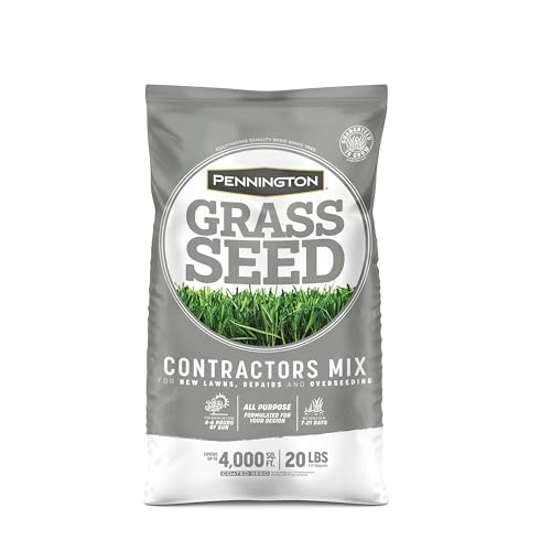 Pennington 100520263 Contractors Grass Seed Mix Southern Contractors 20 lb,