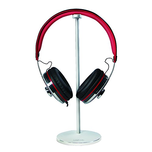 LogiLink AA0105 Aluminium Headphones Holder, Silver - Image 3