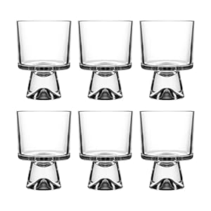 Binsakao 6coffeecups Dessertschalen Glas 6er Set