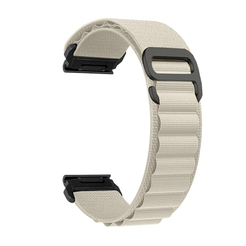 [�����ȓX] �ɓK��Garmin Fenix7S 7X �i�C�����E�H�b�`�X�g���b�v �N�C�b�N�����[�X 6X Pro Enduro Instinct Mk1 EPIX Gen2 20mm 22mm 26mmfenix �A�[���X�g���b�v(Beige,22mm)