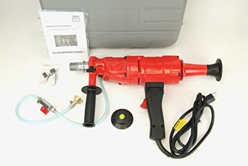BLUEROCK 4Z1 CORE DRILL + 2 BITS PACKAGE DEAL 2-Speed Portable Handheld Coring Drilling Kit