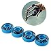 HERCHR Skateboard Wheels 52mmX30mm Cruiser Wheels Pack of 4 Skate Board Wheels Skate Wheels Skate Board Wheel Bearings Skateboard Wheel Set Skateboard Wheel Replacement for Tricks (Blue)