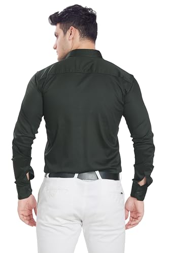 Image of DIVISIVE Men's Solid Slim Fit Shirt