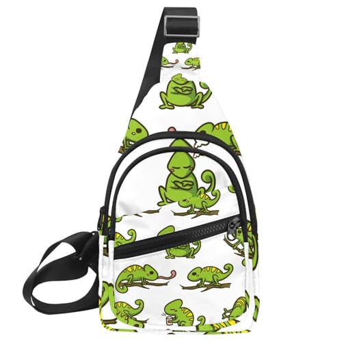 Mochila cruzada impermeable con estampado de perros para llevar todo protegido en el día a día