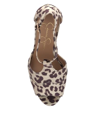 Image of Jessica Simpson Womens Dany 3 Floral Heeled Platform Sandals