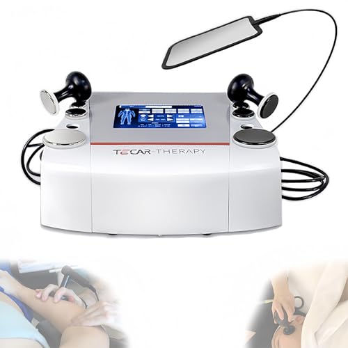 WDDEYYDS Sistemas Multifuncional de Terapia Tecar: 10 Programas Automáticos + Controles Manuales para Reparación Profunda de Músculos, Utilizado en 500+ Centros de Rehabilitación en el Mundo