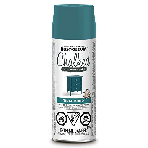 Chalked Ultra Matte Spray Paint in Tidal Pond 340g aerosol