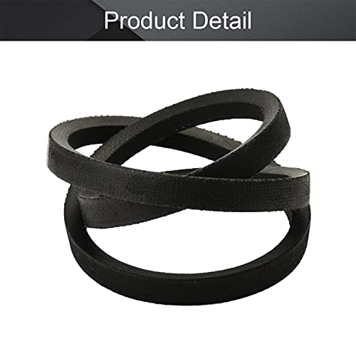 Othmro O-660 Antriebs-Keilriemen, Innenumfang, industrieller Antriebsriemen, Gummi, Rasenmäher, Riemenantrieb für Ersatz, oberes Getriebe, Dreieck, Gummi, Rasen, Industrie, Deck: 660 mm, 1 Stück