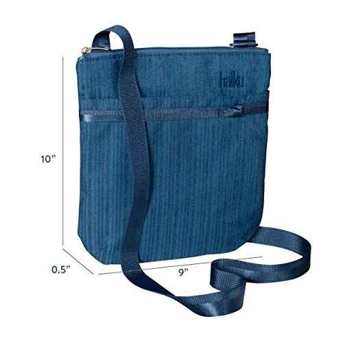 Haiku Revel Rfid Blocking And Toggle Lock Crossbody, Sapphire #TOP5