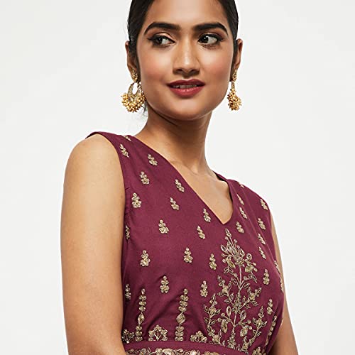 Image of Max Women's Printed Flared Sleeves A-line Dress