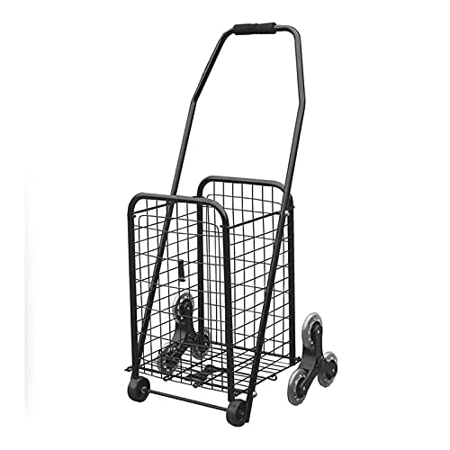 Carrinhos, Carrinho de compras Carrinho de compras dobrável, Carrinho de compras dobrável com rodas