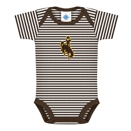 Creative Knitwear College Baby NCAA Infant Striped Bodysuit