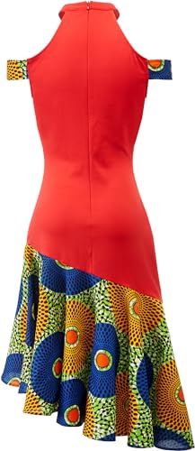 Image of Women's African Print Dress Ankara Sexy Dress Wedding Dresses