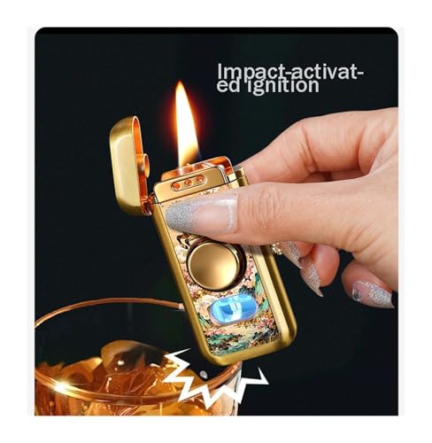Encendedor Kerosén Metal Sensor Flip-Top Negro miniatura 2