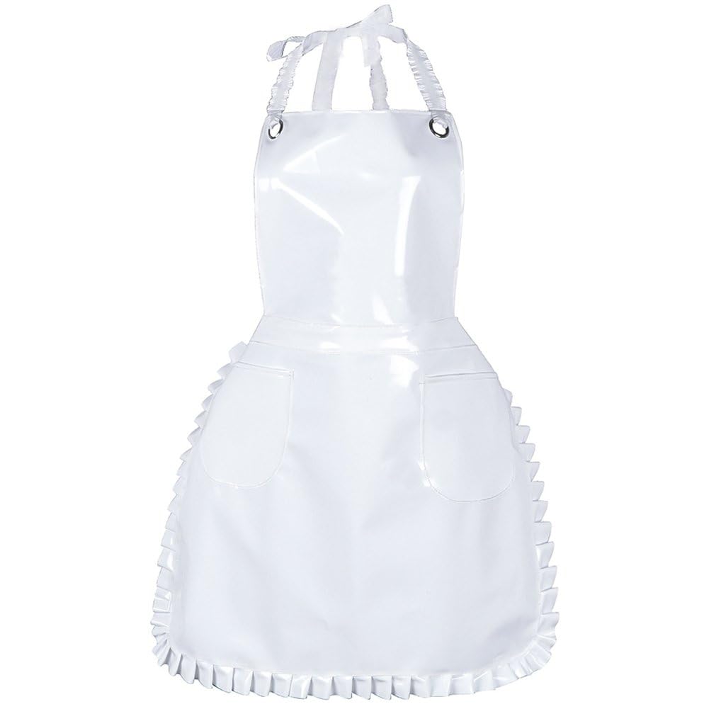 Tablier en dentelle imperméable : tablier de taille ou de coiffeur polyvalent
