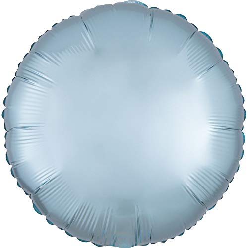Amscan 3991001 Sd-C:Satin Luxe Pstl Blue Circ