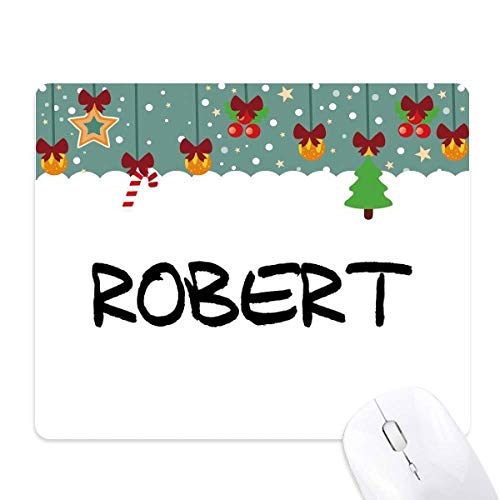Alfombrilla de ratón Robert un regalo de Navidad útil para oficina y estudio