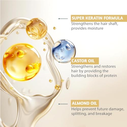 Image of After Care Shampoo & Mask Combo 1000ml | Sulfate-Free Salon Grade for Treated & Color-Treated Strands | With Almond Oil, Jojoba Oil & Shea Butter for Smooth, Frizz-Free Shine