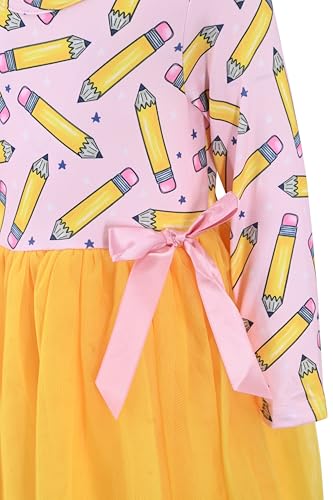 Image of Girls Long Sleeve Tulle Tutu Dresses for Kid and Toddler