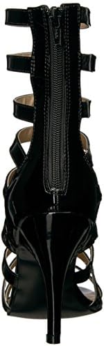 Pleaser Pink Label Women's Dre438/b Ankle Bootie, Black Patent, 9 M US | Image 2