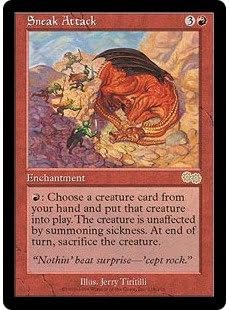 Amazon Co Jp マジック ザ ギャザリング騙し討ち Sneak Attack 英語版 ホビー 通販