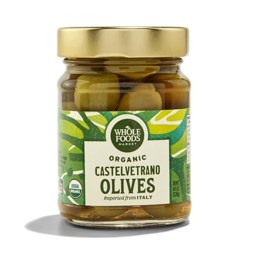 Whole Foods Market, Organic Castelvetrano Olives, 4.6 oz