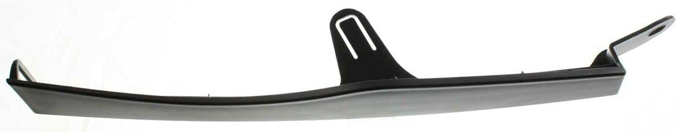 Front Right Passenger Side Bumper to Body Filler Panel Below Headlight Cover Insert Replacement For 2005 2006 2007 2008 2009 2010 2011 Toyota Tacoma Black Paint to Match Textured Plastic TO1089110