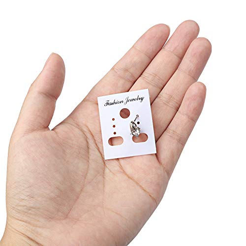 Image of DIY Crafts Pack of 1000 Pcs Lot No # 5, Mix Random White Jewellery Display Pice Tag Packing, (Pack of 1000 Pcs Lot No # 5, Mix Random White Jewellery Display Pice Tag Packing)