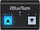 IK Multimedia iRig BlueTurn, Schwarz/Weiß & K&M 19791 Tablet-PC-Halter Schwarz, Kunststoff - schwenk- und drehbar, individuelle Größe - Zubehör für Mikrofon-Stative