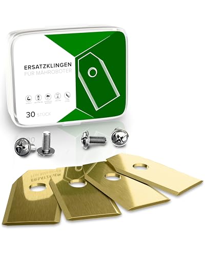 Mähroboter Messer kompatibel mit Husqvarna Automower, Gardena Sileno, Yard Force Rasenrobotern