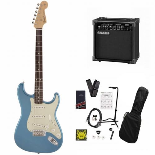 �t�F���_�[Made in Japan Traditional 60s Stratocaster Rosewood Fingerboard Lake Placid BlueGA15II�A���v�t�����S�҃Z�b�gR