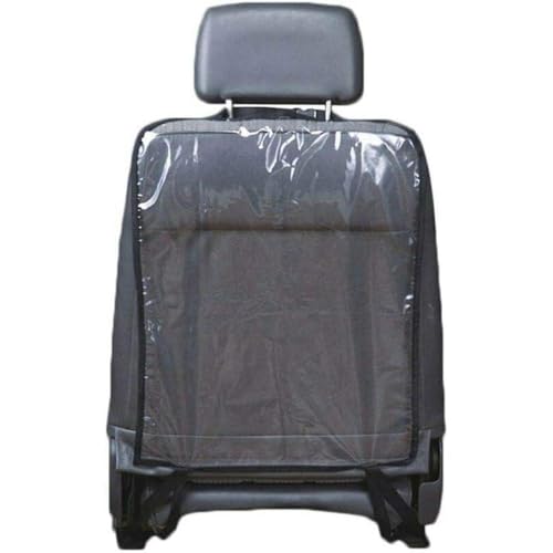 Image of Car Auto Care Seat Back or Cover for Children Kick Mat Mud Clean UK Universal Car Seat Back or 57 x 42cm Kick Child Children Mat PVC Cover