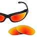Revant Replacement Lenses for Wiley X Airrage, Polarized, Fire Red MirrorShield