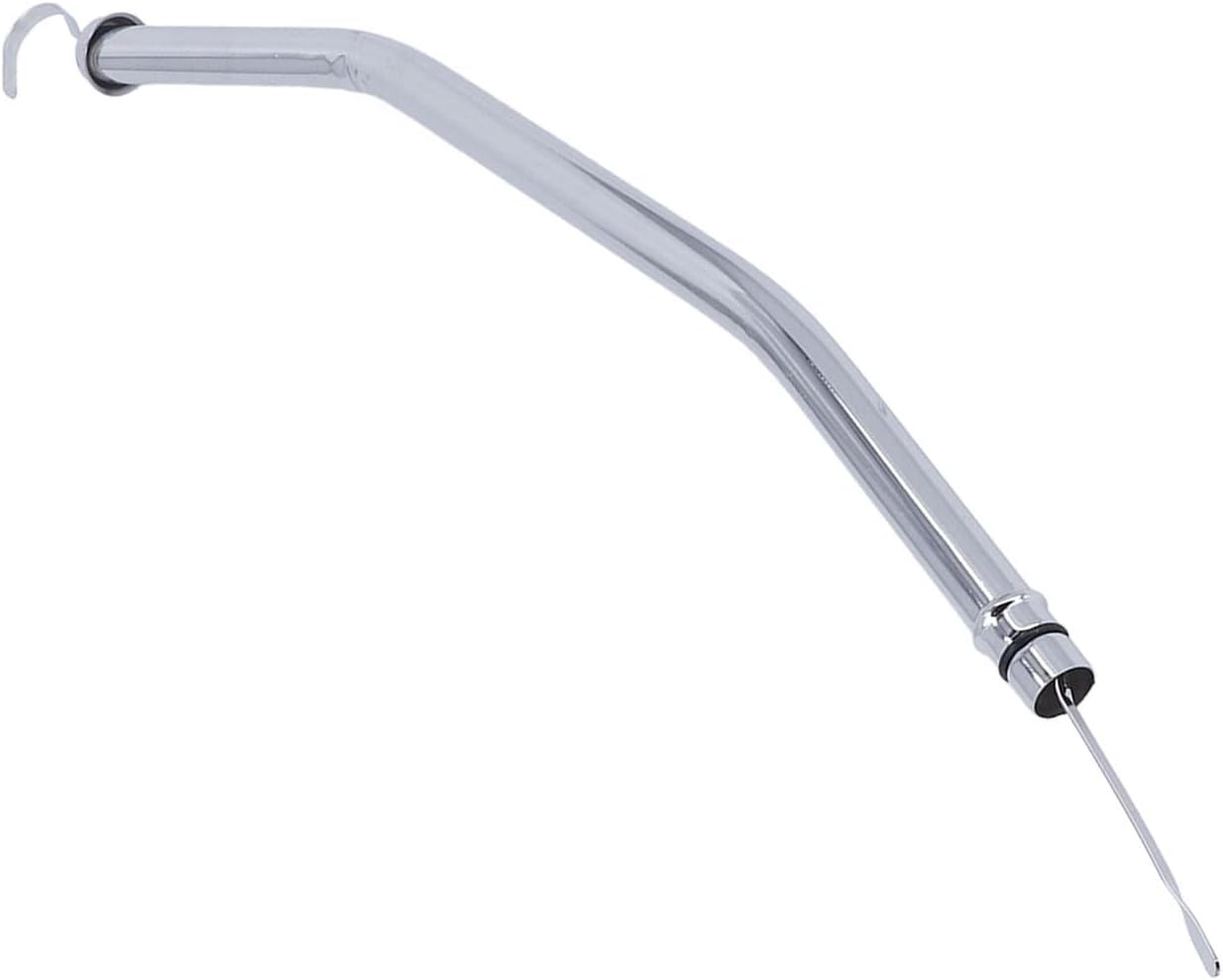 Aramox 22in Dipstick Tube, Transmission Oil Dipstick Silver Stainless