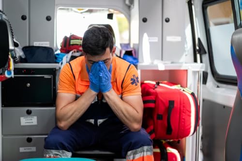 High Anxiety: First Responders Podcast Por  arte de portada