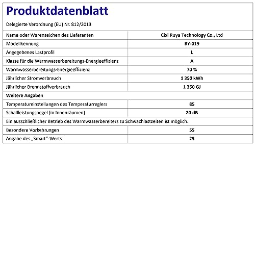 Btstil Elektrischer Durchlauferhitzer Wasserhahn - 360° Drehbar, Küchenarmatur Mit LCD Temperaturanzeige für Küche Und Bad (Unterer)