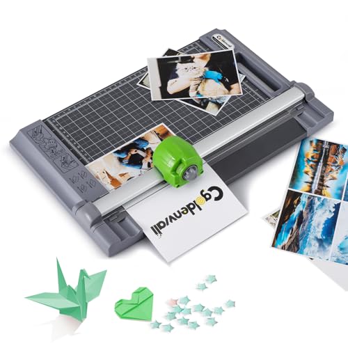 Coupe-papier rotatif A4 à 4 lames pour réussir tous vos ateliers de scrapbooking à la maison