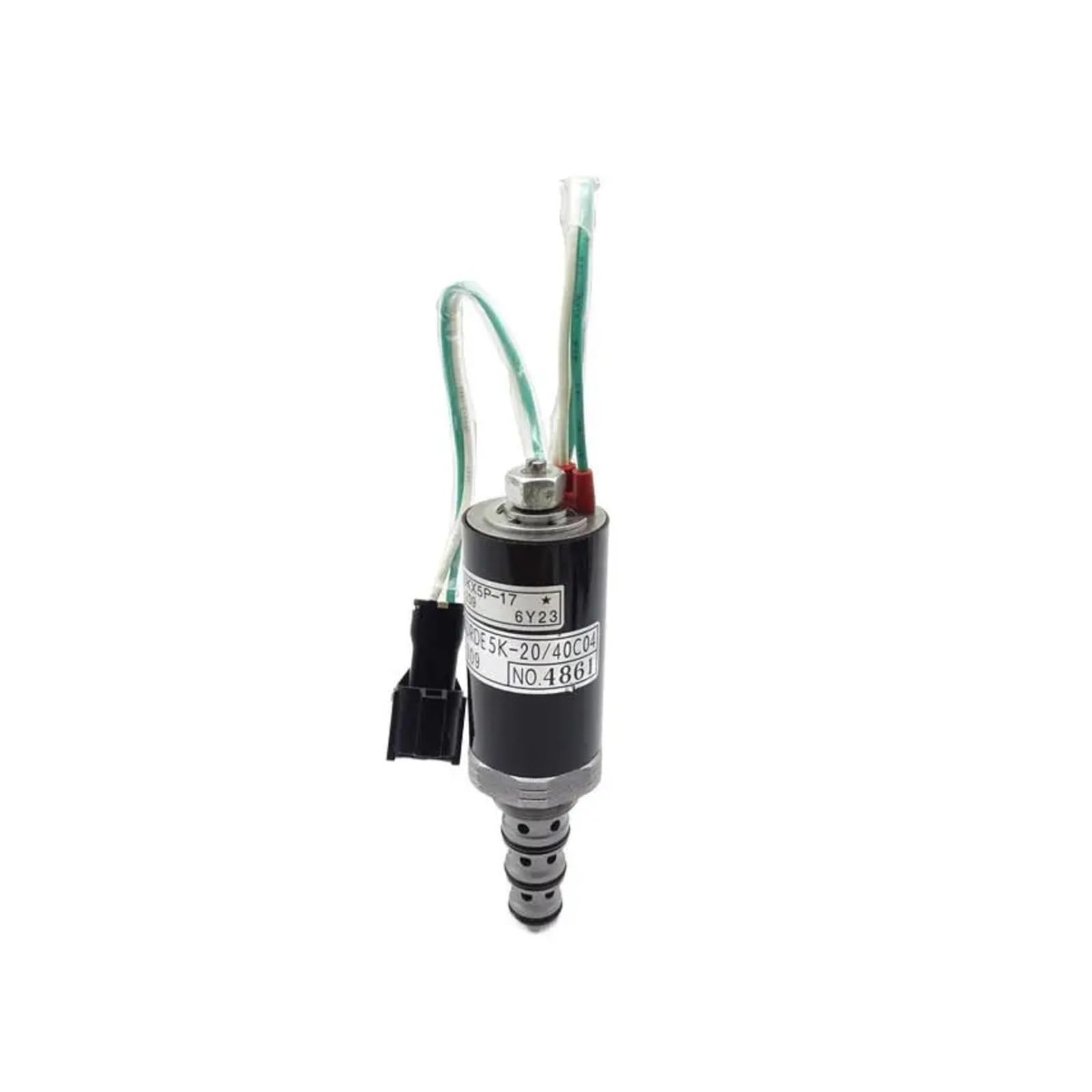 Proportional Solenoid Valve KDRDE5K-20C07-109 Excavator Hydraulic Pump for XE215 XG815 CLG925 SY335