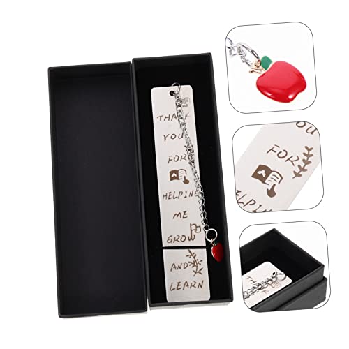 Marque-page Décoratif Inoxydable SHINEOFI idéal pour optimiser les lectures de cours - 5
