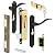 Prime-Line ProductsK 5438 Contemporary Keyed Security Door Latch, Black