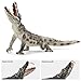 THINKBAY 8PCS Large Safari Alligator Crocodile Animal Toy Family Figurines,Includes American,Nile,Saltwater Crocodile and Alligators with their babies, Party Favors Cake Toppers Gift for Boy Girl Kids