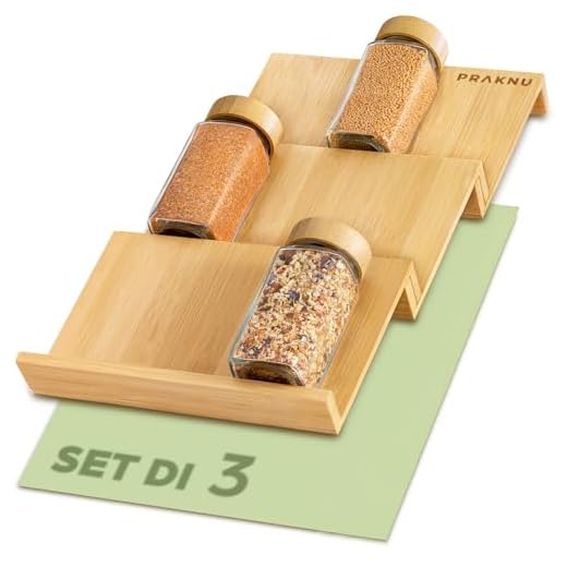 Porta Spezie da Cassetto - 3 Pezzi