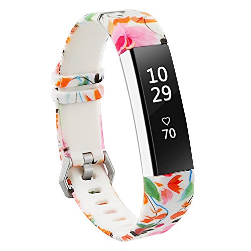 RedTaro Bands Compatible with Fitbit Alta and Fitbit Alta HR,Lotus,Standard Size for 5.5
