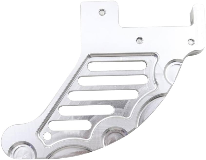 Rear Brake Disc Guard Protector Compatible With TE FE TC FC FX SX SXF EXC EXC F XC XCF XCW XCFW 125 530 500 450 2004 2024(Silver)