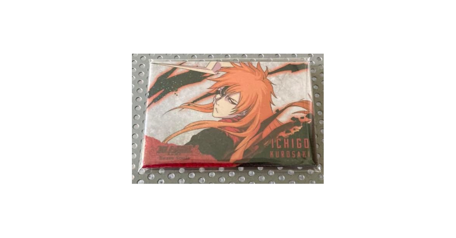 BLEACH 黒崎一護 缶バッジ ホロ BLEACH』バースデイ缶バッジ 黒崎一護 BE3