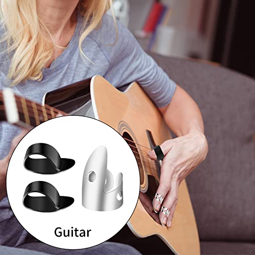 Grevosea Lot de 6 médiators réglables en acier inoxydable pour guitare acoustique, banjos et autres instruments (4… - Les Beatles, Paul McCartney, John Lennon, RIngo Starr, George Harrison Grevosea Lot de 6 médiators réglables en acier inoxydable pour guitare acoustique, banjos et autres instruments (4… – Image 8