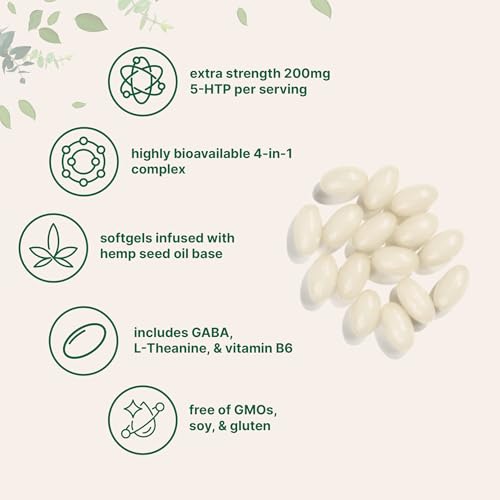 Micro Ingredients 5-HTP Complex Softgels