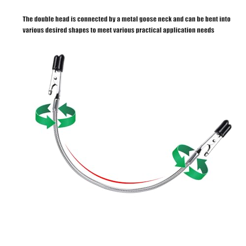 Image of Soldering Helping Hands Clamps,2 Pack Wire Holders For Soldering In Feild,Adjustable Third Hand Tool For Automobile Electronics Soldering